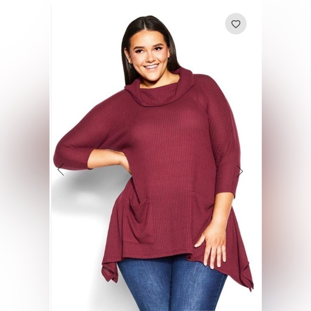 Evans Ari Pocket Tunic Top Size 30W/32W